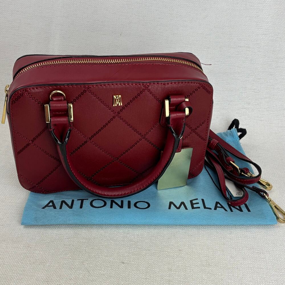 ANTONIO MELANI Red Shoulder Bag